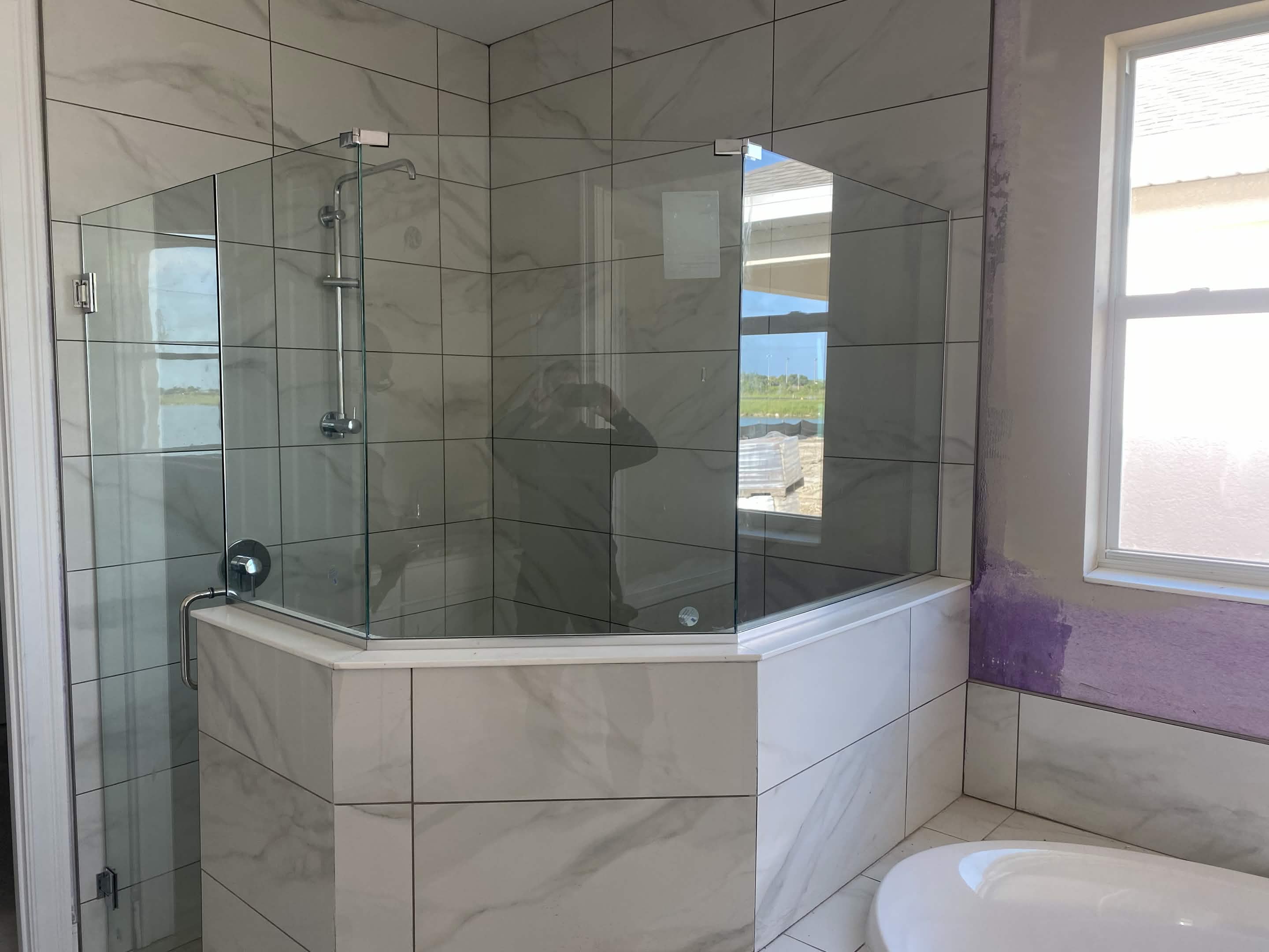 Premium shower glass